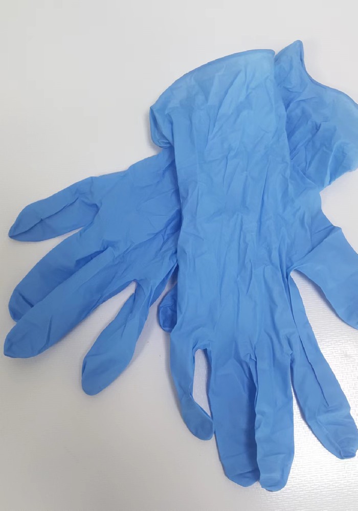 灭菌手套 STP9411 灭菌装丁腈手套，无粉，麻面，大号，灭菌盒装